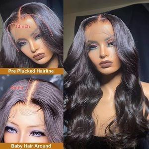 Frontal human hair wig